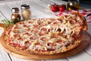 Lu Wow! Pizza at Crooked Crust