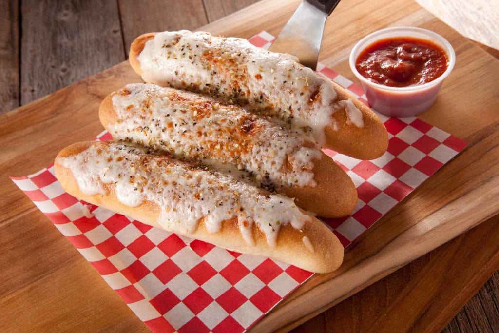 Cheese Bread Sticks at Crooked Crust